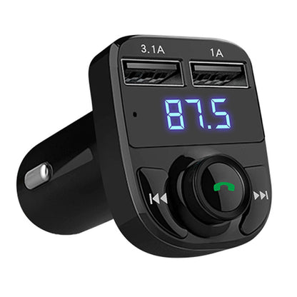 Car MP3 Audio Player Bluetooth Car Kit FM Transmitter Handsfree Calling 5V 4.1A Dual USB Car Charger Phone Charger