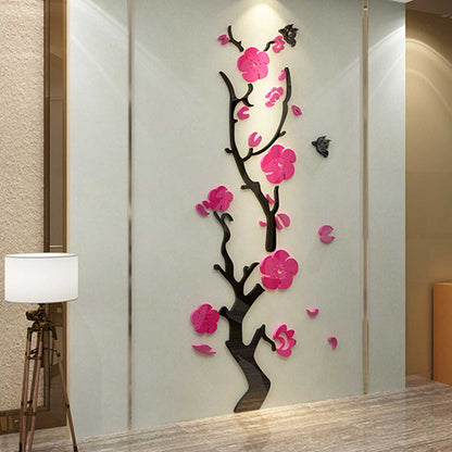 Plum Blossom Porch Decoration Wall Stickers