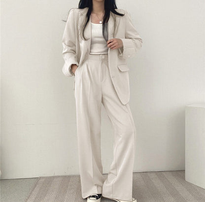 Korean Style Casual Suit Set Women