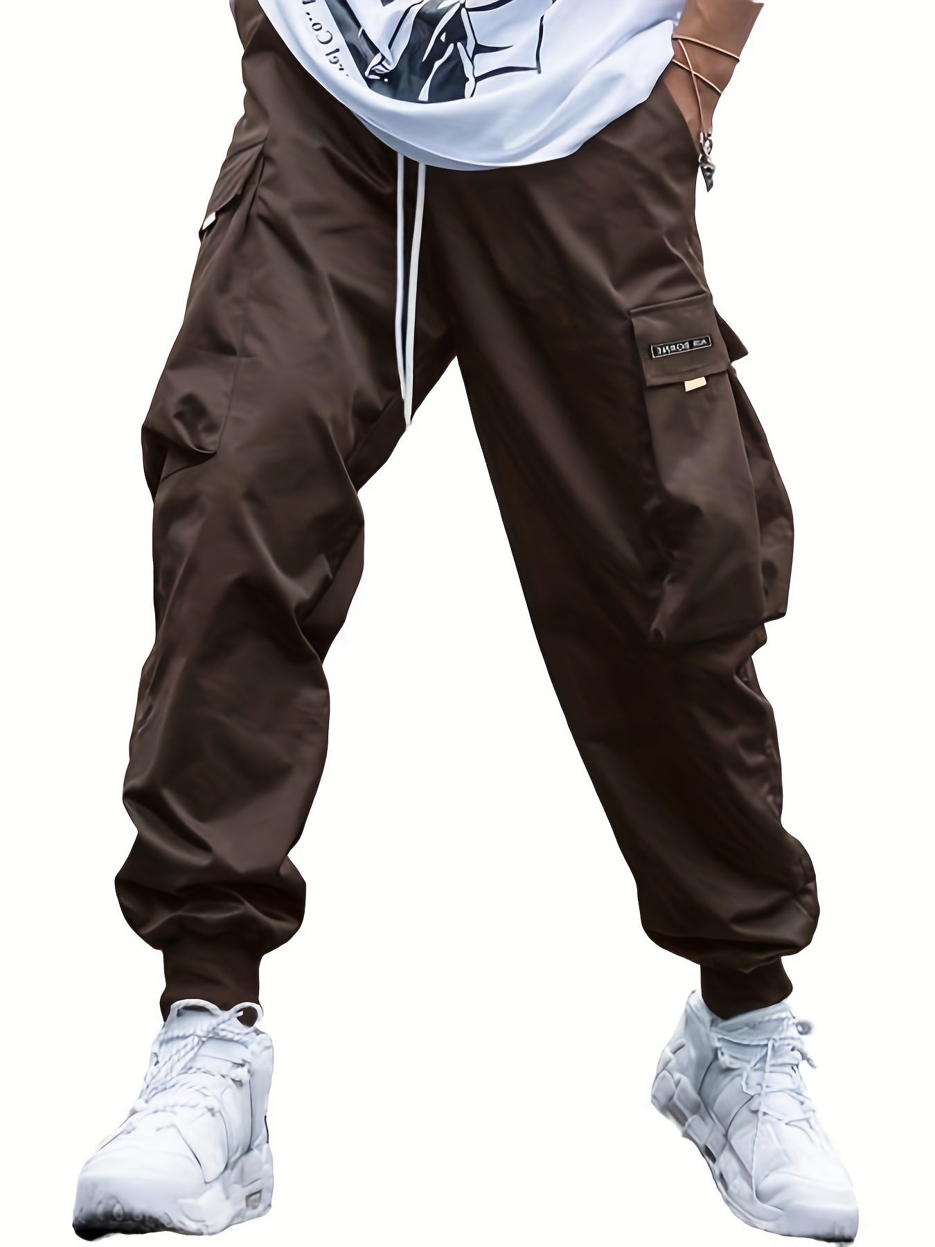 Oversized Cargo Multi-pocket Men's Casual Pants