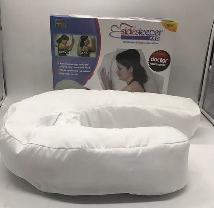 Cotton Pillow Side Sleeper Pillows Neck & Back Pillow Hold Neck Spine Protection Cotton Pillow Health Care