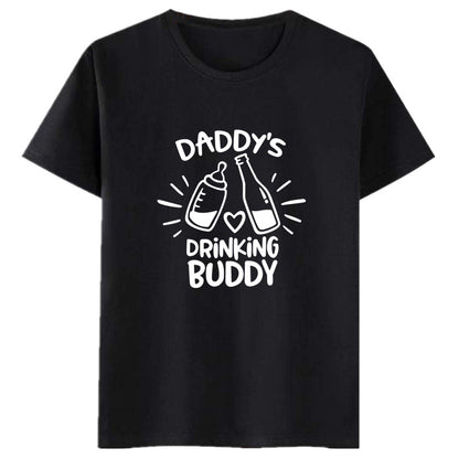 Cute And Funny Father And Son T Shirt Parent Child Top Short Sleeve