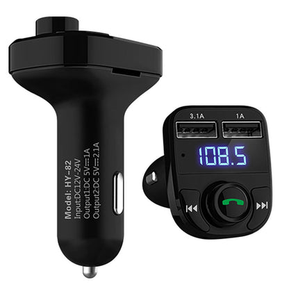 Car MP3 Audio Player Bluetooth Car Kit FM Transmitter Handsfree Calling 5V 4.1A Dual USB Car Charger Phone Charger