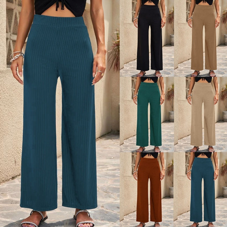 Breathable Stretch Outdoor Wide-leg Pants