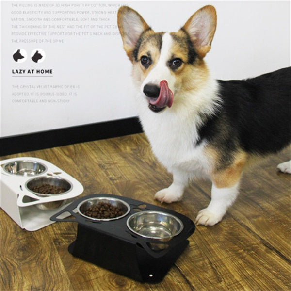 Anti-falling Cat Dog Feeding Water Bowl