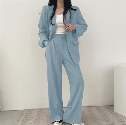 Korean Style Casual Suit Set Women