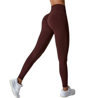 European And American Seamless Peach Hip Raise Yoga Pants