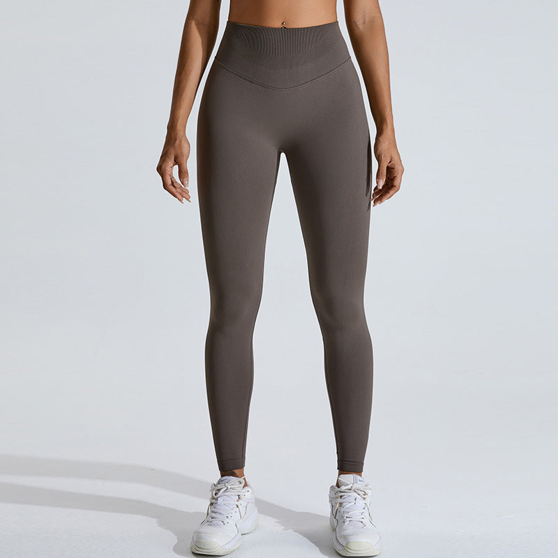 European And American Seamless Peach Hip Raise Yoga Pants