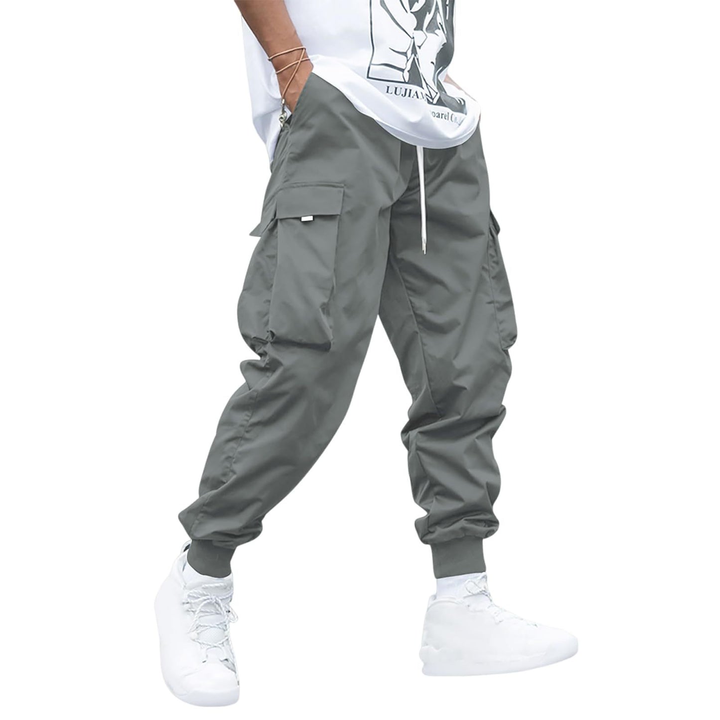 Oversized Cargo Multi-pocket Men's Casual Pants