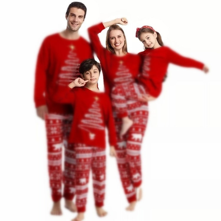 Christmas Parent-child Wear Printed Pajamas Homewear